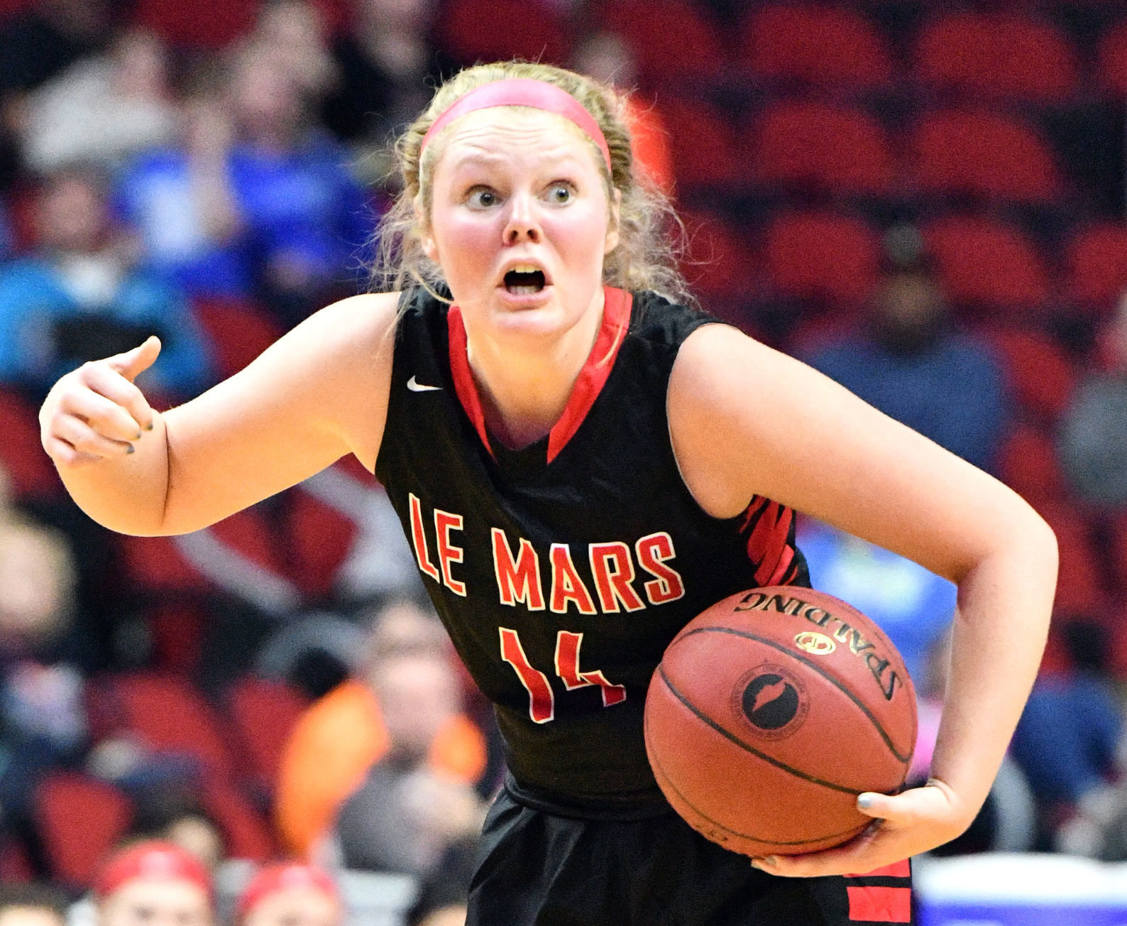 Le Mars vs Grinnell state basketball
